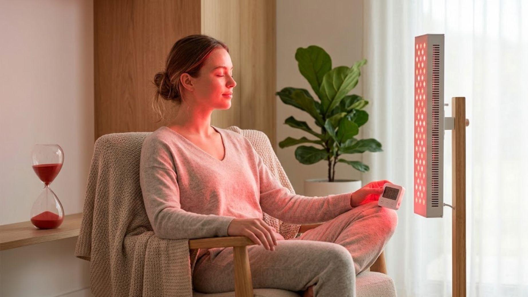 Red light therapy kolik minut denně a jak často