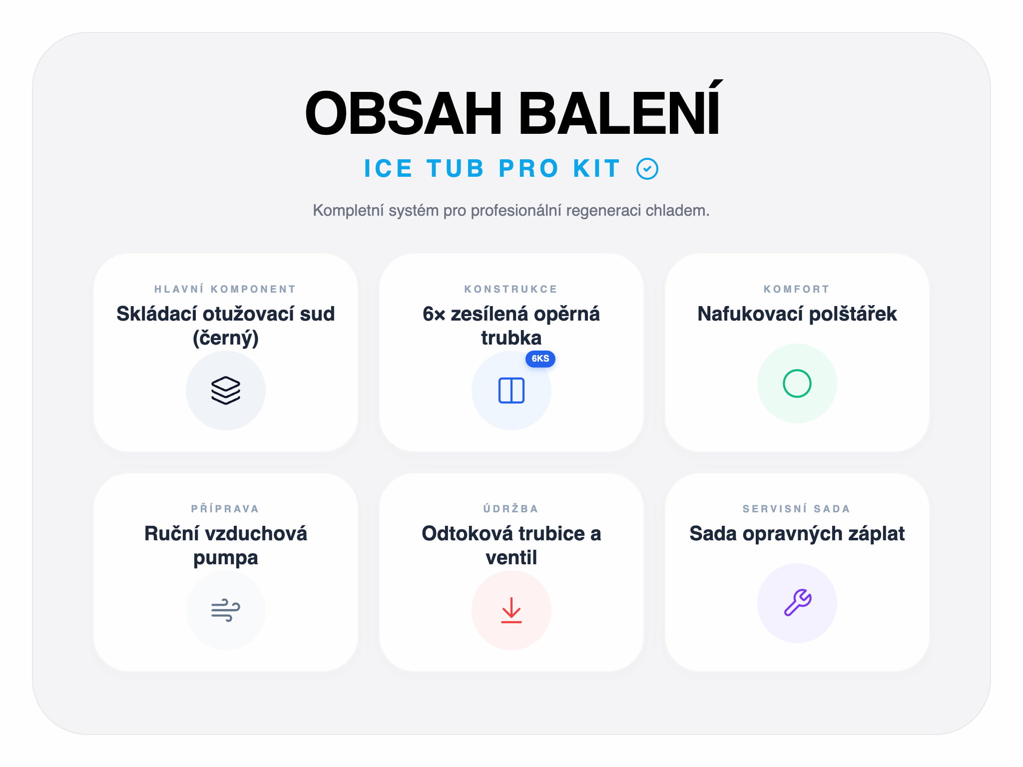 Skládací otužovací sud
