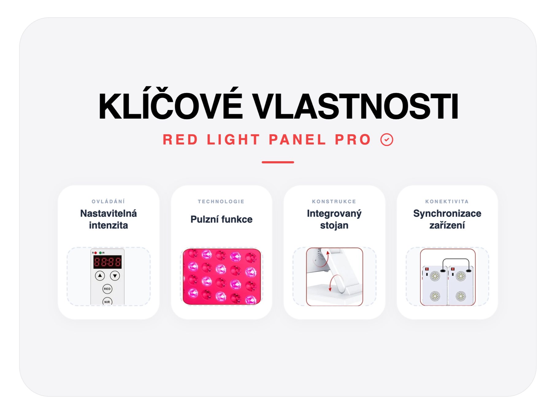 LED panel detail