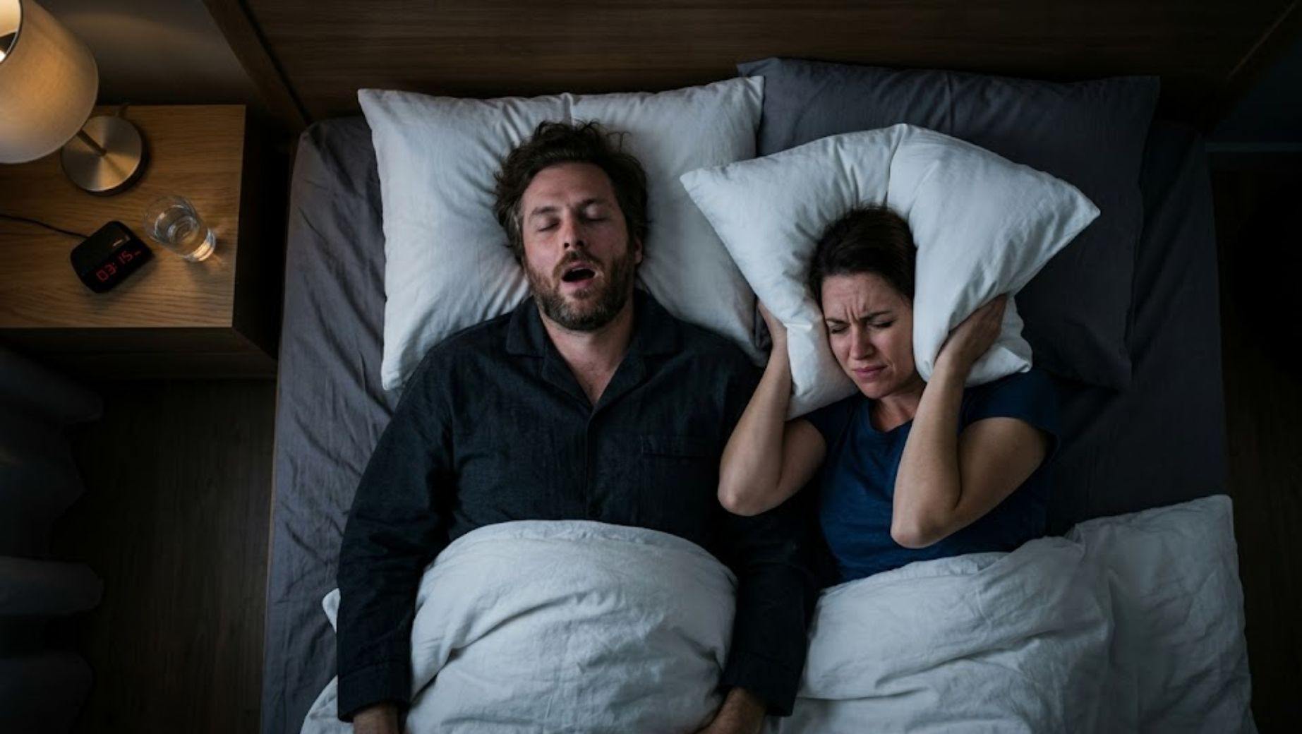 Chrápání a dýchání s otevřenou pusou