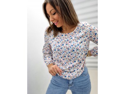 biela dámska jemná blúzka