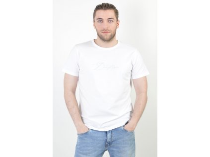 Pánske biele tričko s nápisom 16966
