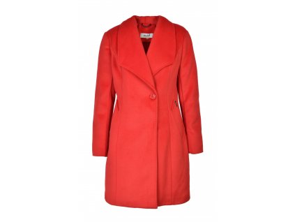 Dámsky červený kabát 14458