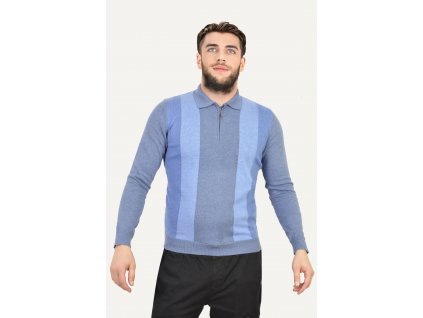 pánsky modrý sveter