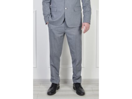 Pánske oblekové bledomodré nohavice 18973