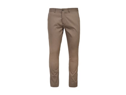 Pánske béžové voľnočasové slim fit nohavice 18392