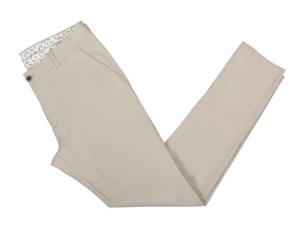 Pánske Slim fit nohavice bledej krémovej farby  20256