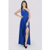 dlhé modré šaty