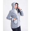 dámsky sivo biela sveter
