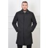 Pánsky antracitovo sivý klasický kabát 19391