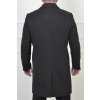 Pánsky antracitovo sivý klasický kabát 19391