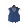 Chlapčenská modrá vesta s nohavicami 16198