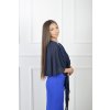 Dámska tmavomodrá štóla 21639