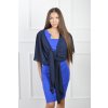 Dámska tmavomodrá štóla 21639