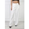 Dámske dlhé široké nohavice krémovej farby 21732