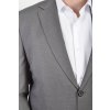 Pánske oblekové štruktúrované sako sivej farby 21679