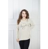 Dámsky béžový pulóver „Everything magical“ 23111
