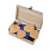 Drevený  motýlik darčekový set otec a syn 16304