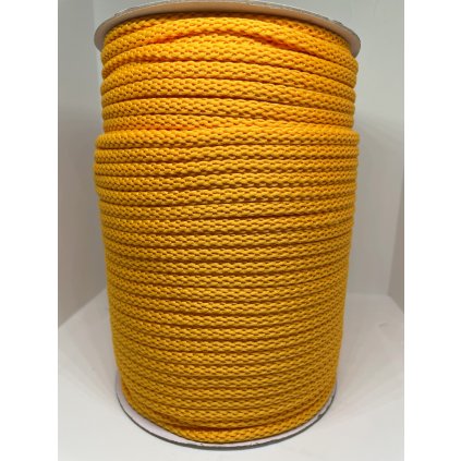 šňůrka kulatá 7mm PES béžová