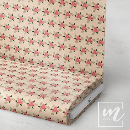 703032 boho květinka látka 3