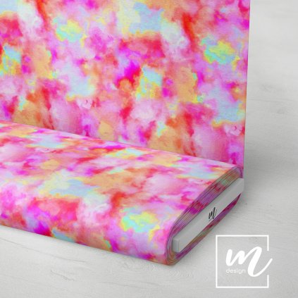 702092 Psychedelický oblak v růžové látka3