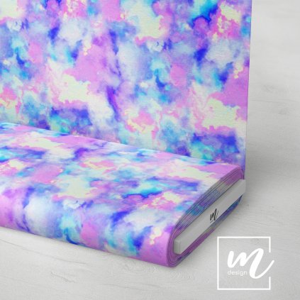 702094 Psychedelický oblak ve fialové látka 3