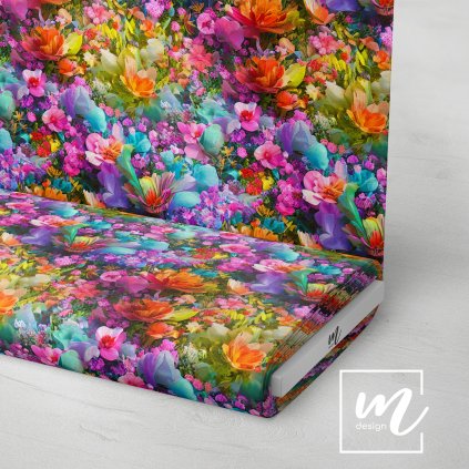 Květinový Ráj Michelles design látka 3