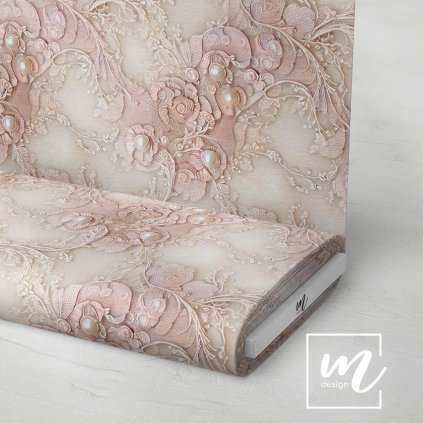 Růžová Perla látka 3