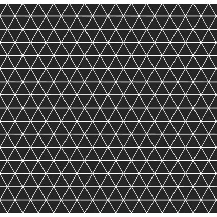 756013 trojúhelníčky černá