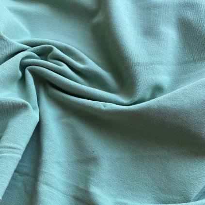 teplákovina/úplet s elastanem 290g - olivová