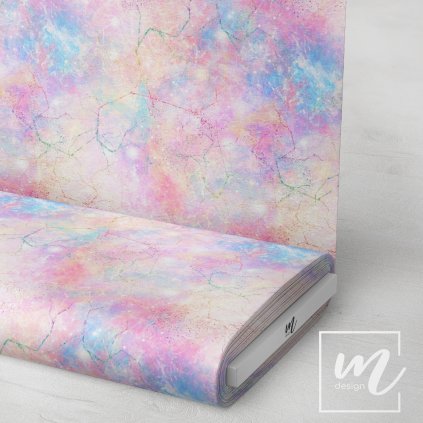 709031 duhový vzor praskliny látka 3