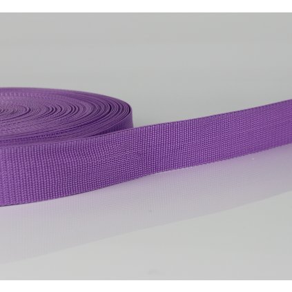 popruh 30mm - světle fialová 165