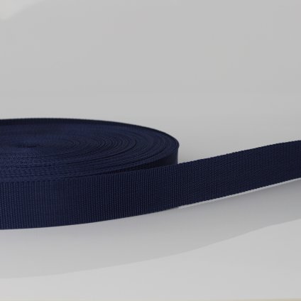 popruh 30mm - modrá navy 330