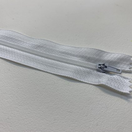 zip spirála No3 bílá