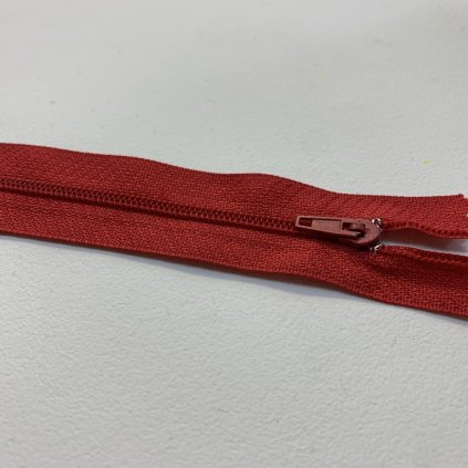 zip spirála No3 červená