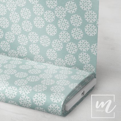 763019 zimní vzor látka 3