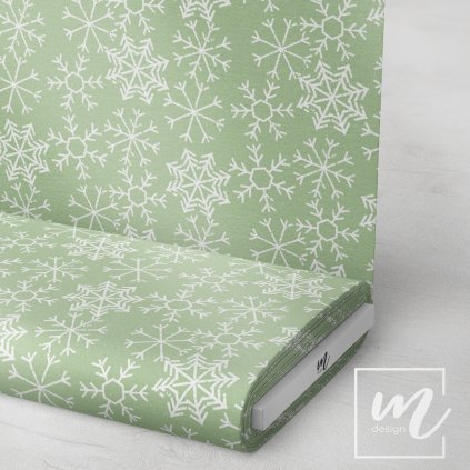 763027 zimní vzor látka 3