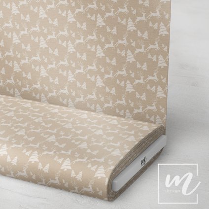 763147 stromečky a jeleni látka 3