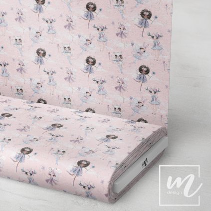 763223 zimní víla látka 3