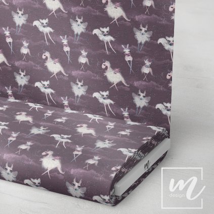 763228 zimní víla látka 3