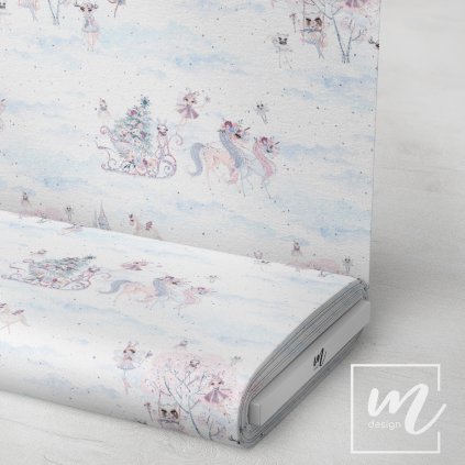 763229 zimní víla látka 3