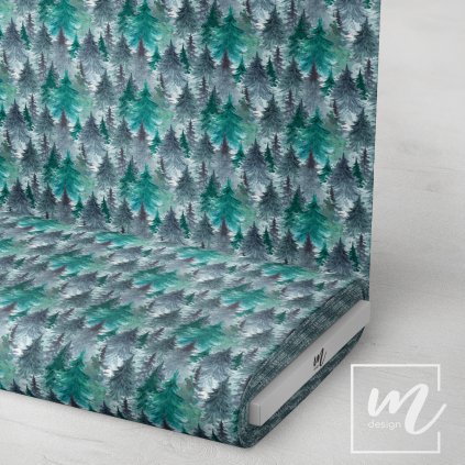 763255 zimní stromy látka 3