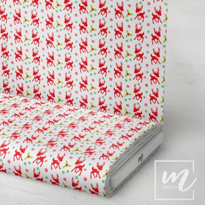 758022 vánoční sobi látka 3