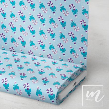 758052 fialkový cukrkandl látka 3