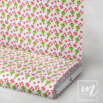 758085 vánoční cukrkandl látka 3