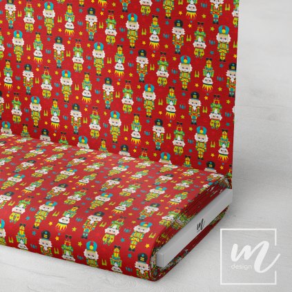 758113 louskáček na červené látka 3