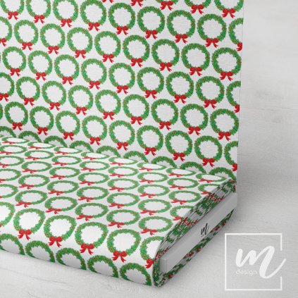 758116 vánoční věnec látka 3