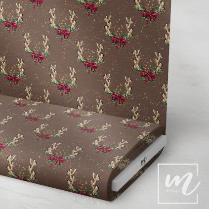 758138 vánoční boho látka 3