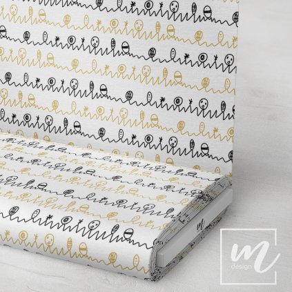 758145 vánoční řetěz látka 3