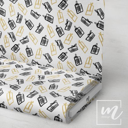 758146 vánoční dárky látka 3